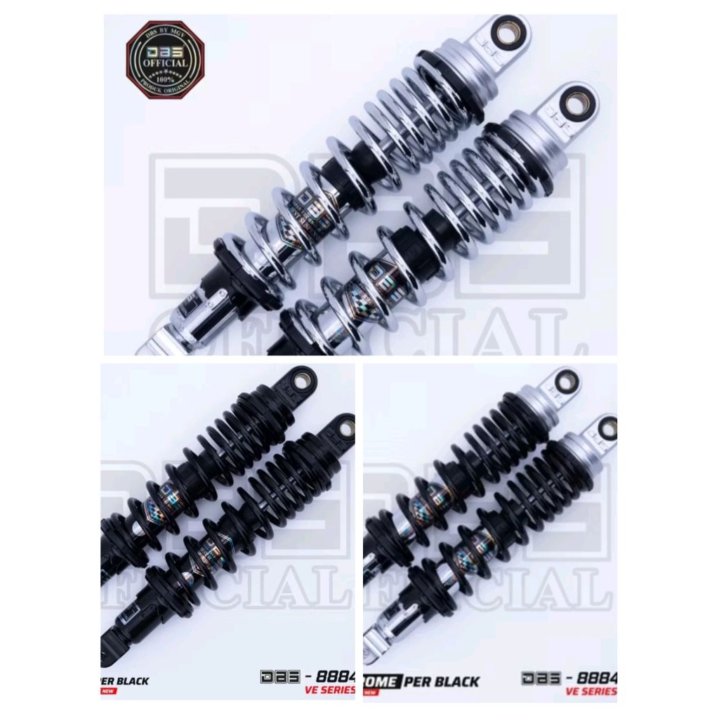 Jual Shock DBS VE seri 8884 280mm Ceper Nouvo Aerox Old Aerox New Nmax ...