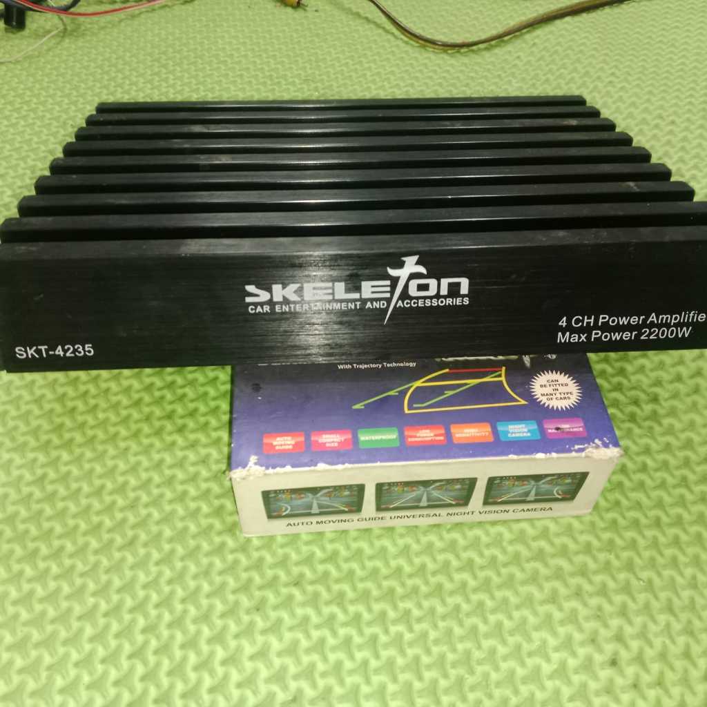 Jual Power Audio Mobil 4 Channel | Skeleton SKT-4235 | Front Rear ...