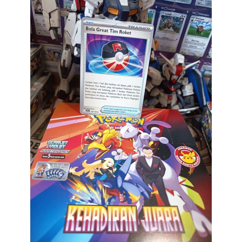Jual Bola Great Tim Roket 126/138 U - Item - Set Kehadiran Juara ...