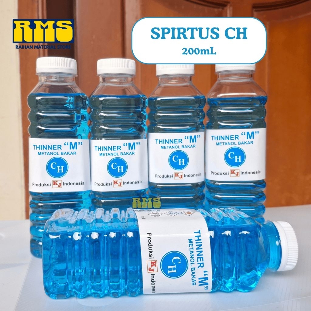 Jual Spirtus Botol CH 200mL 1 Dus (Isi 50 pcs) | Shopee Indonesia