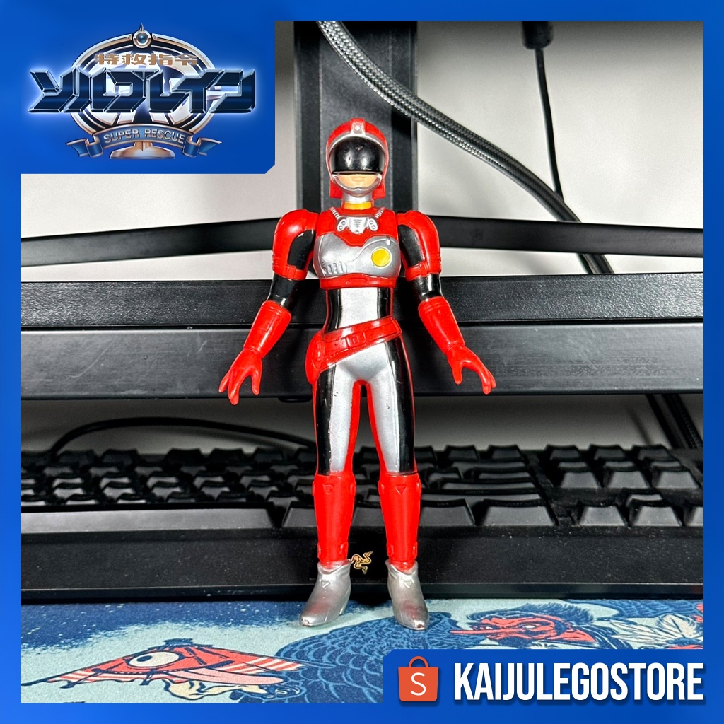 Jual Rescue Member Set Sol Jeanne Bandai 1991 Super Rescue Solbrain ...
