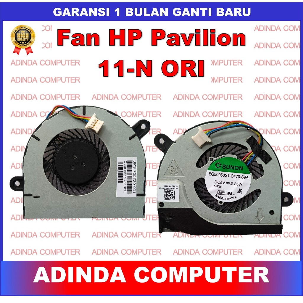 Ventilateur De Refroidissement Pour HP Pavilion 11-N000 X360, Probook 470 G2 - Référence 755729-001 - Neuf