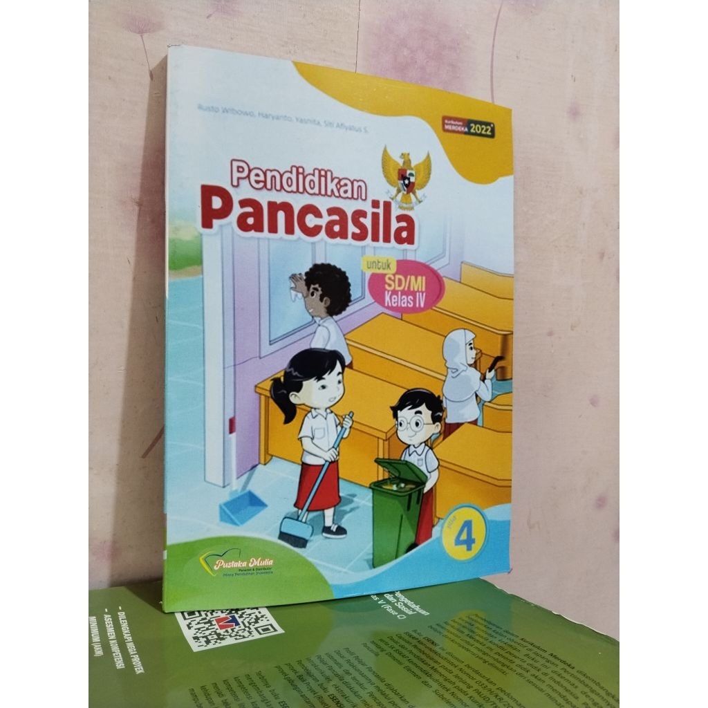 Jual buku ppkn) pendidikan pancasila untuk kelas 4/IV sd mi kurikulum ...