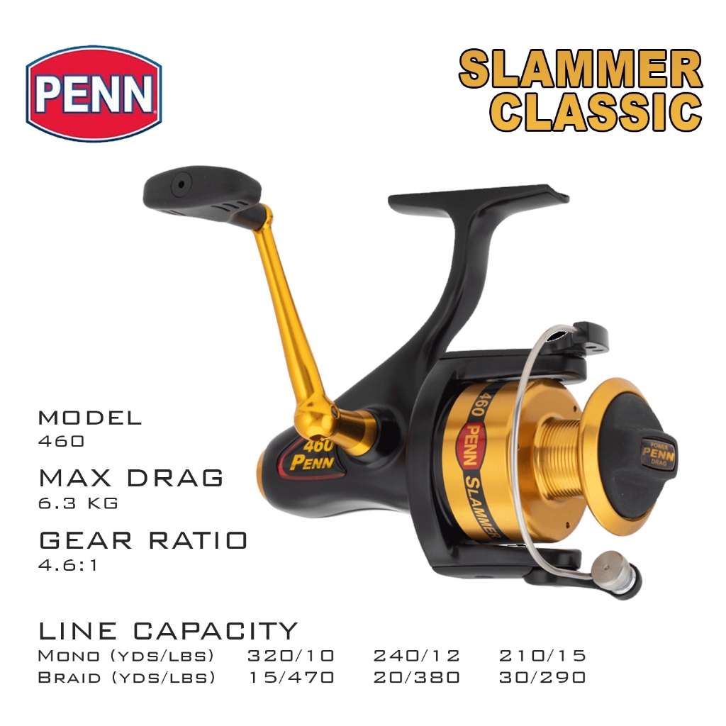 PENN Slammer 360 スピニングリール Reels│PENN JAPAN公式サイト