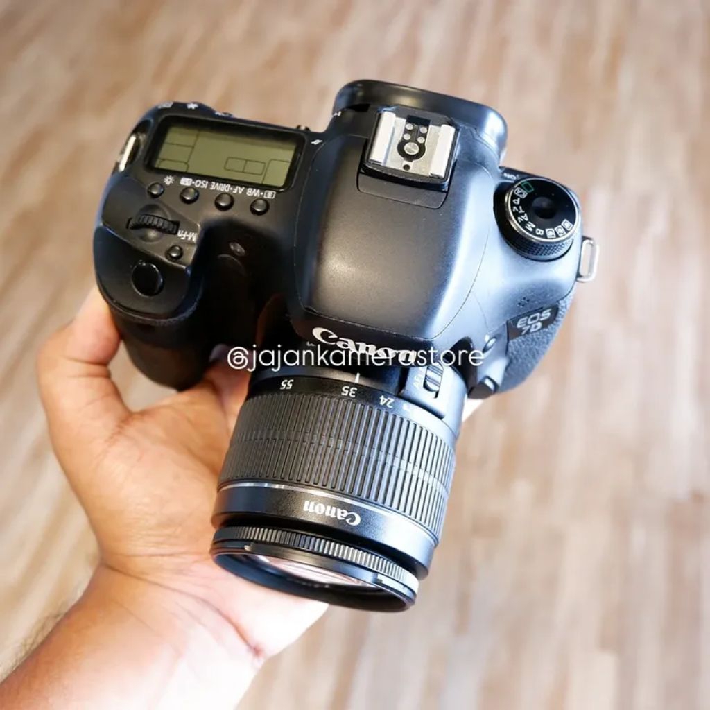 Jual CANON 7D LENSA KIT 18-55MM NORMAL SIAP PAKAI | Shopee Indonesia