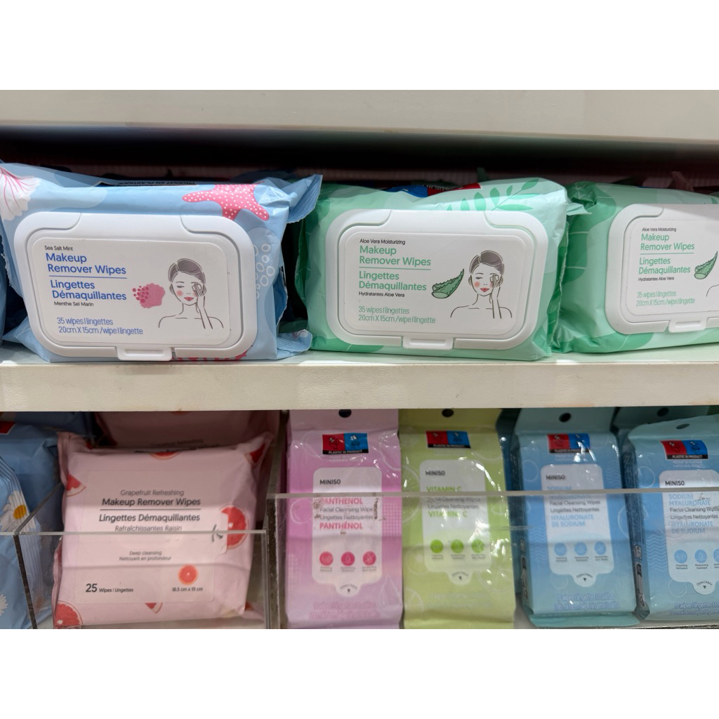 MINISO‼️MAKEUP REMOVAL WIPES // TISSU BASAH PEMBERSIH MAKEUP