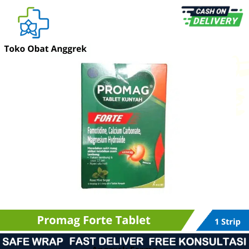 Promag Forte Tablet Untuk Asam Lambung