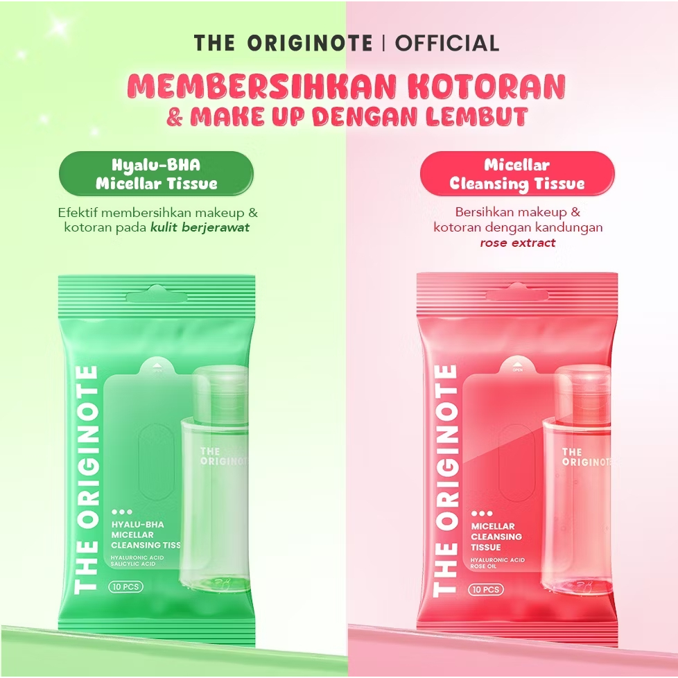 MEMEY | THE ORIGINOTE Micellar Cleansing Tissue