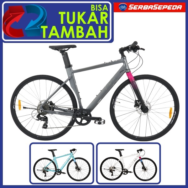 Element FRC 50 CRX 8 Speed Sepeda Hybrid 700C Frame Alloy