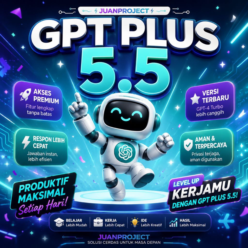 10.000 Prompt chatt  GPT PLUS 5.5 Premium | Solusi AI Terbaik | akses AI private BUKAN SHARE