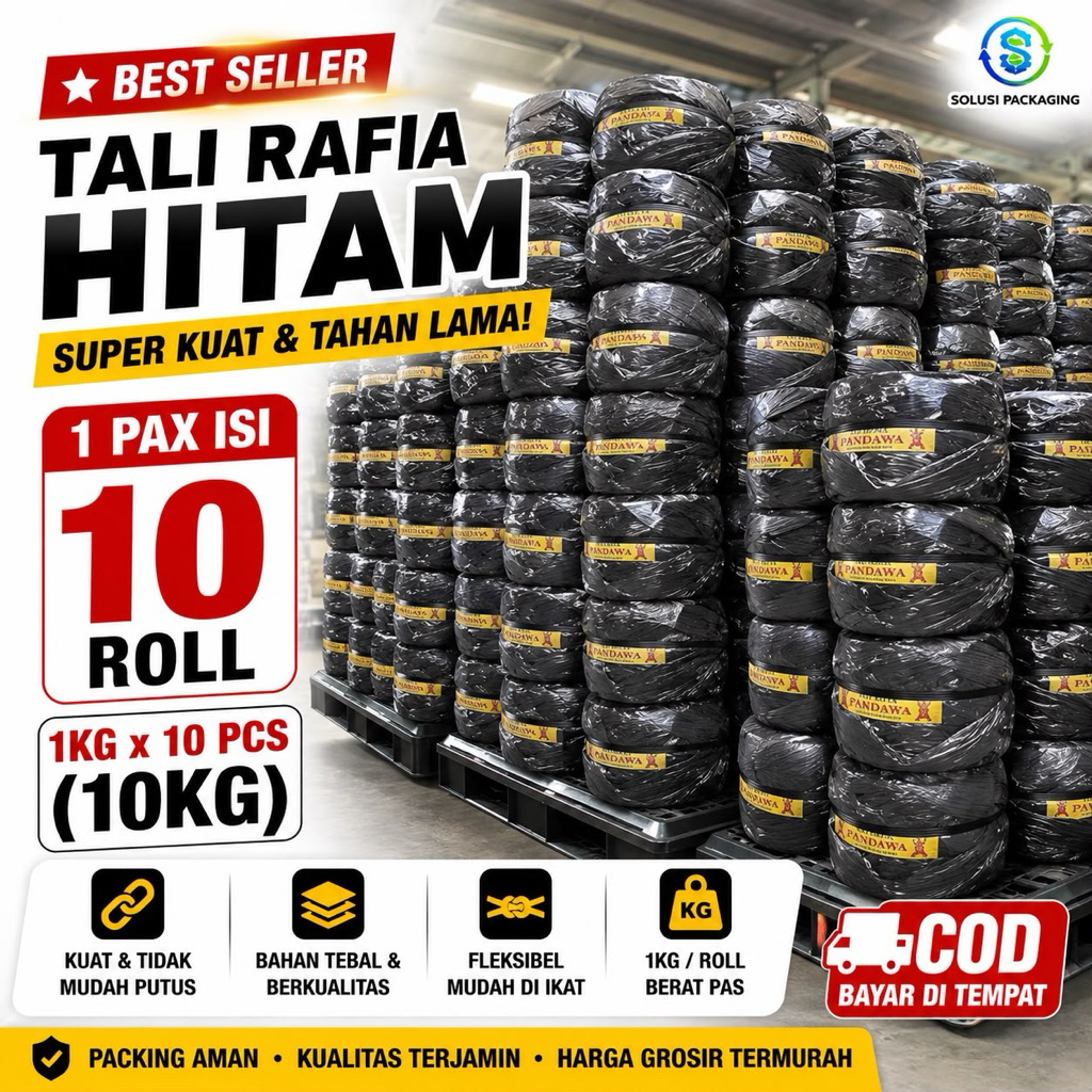 Jual Tali Rafia 1 Roll Terlengkap & Harga Terbaru Juli 2026 | Shopee ...