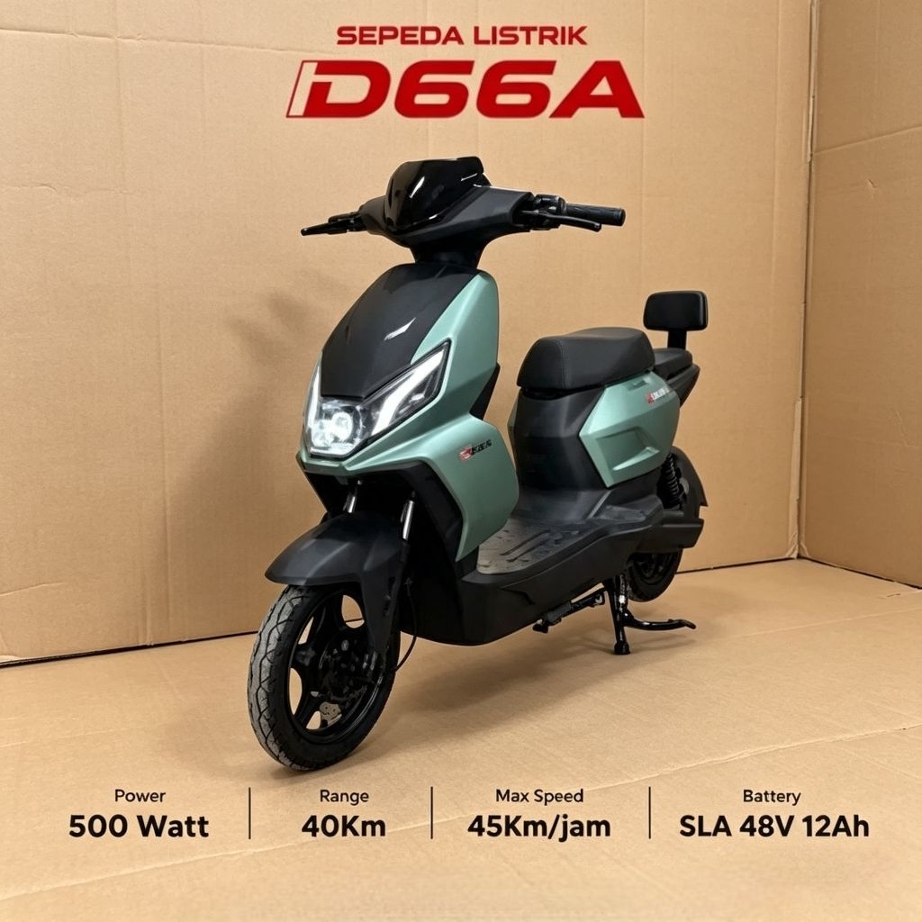 sepeda listrik uwinfly Genio Goda model kekinian