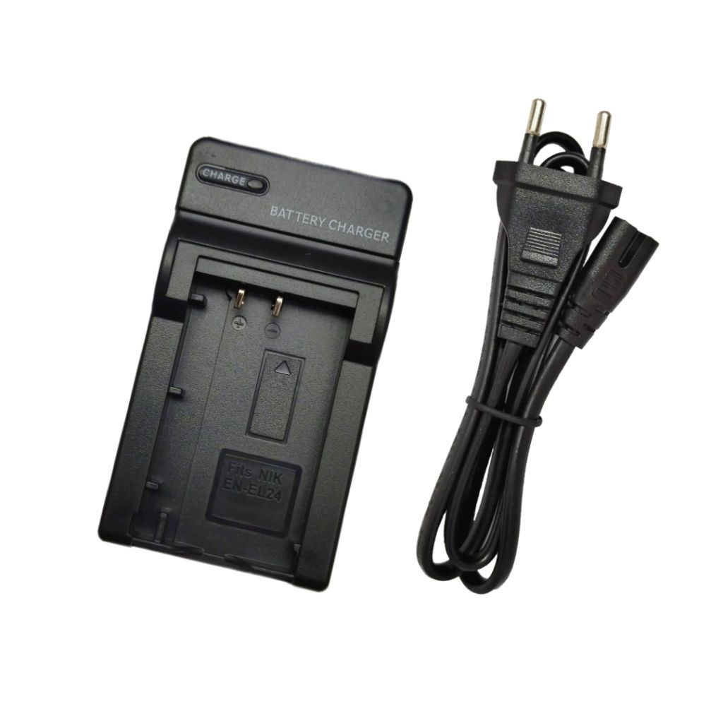 Caricabatterie Per Nikon EN-EL24 – USB/Auto/Alimentazione Per Nikon 1 J5, DL18-50 E DL24-85