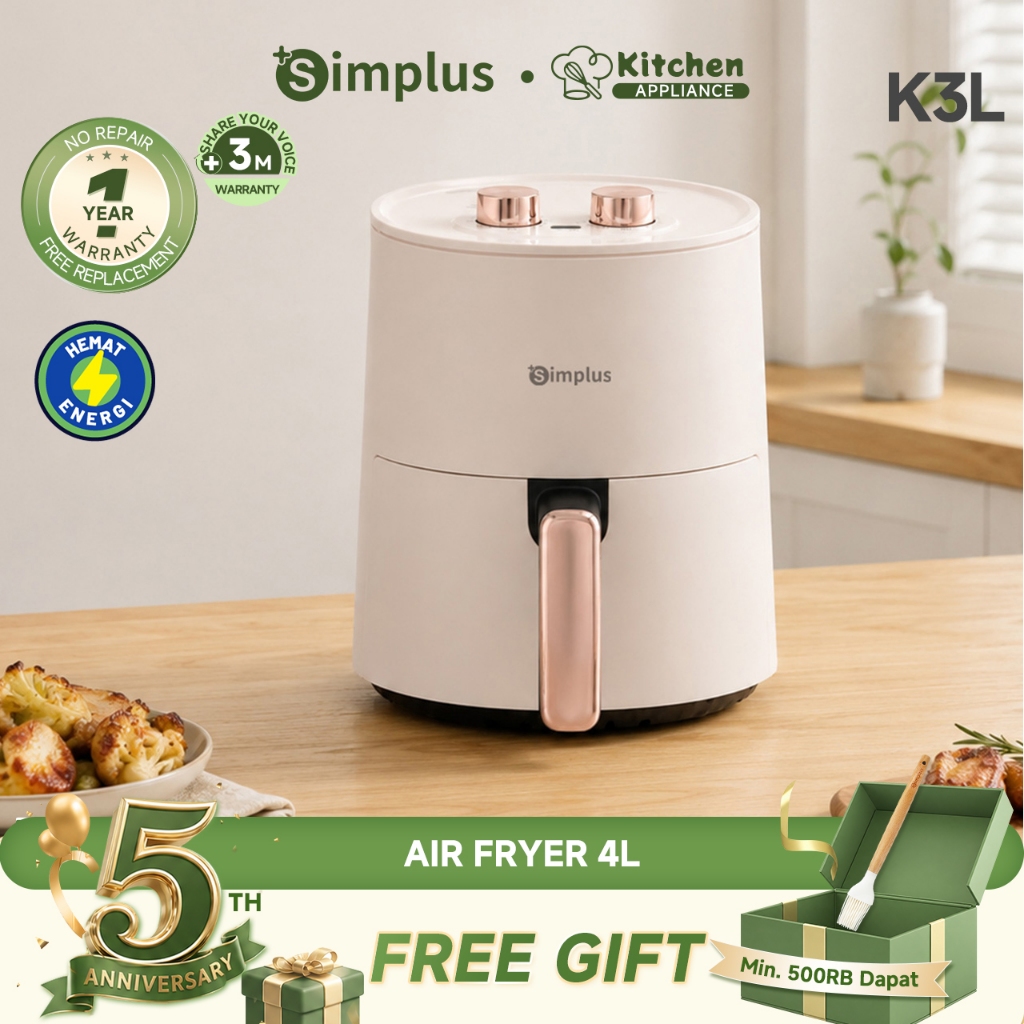 Jual Simplus Air Fryer 650w 4L Multifungsi Tanpa Minyak Untuk Goreng ...