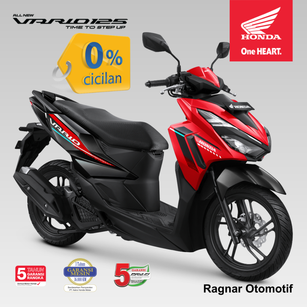Sepeda Motor Honda Vario 125 Baru New Asli Original Bergaransi Resmi