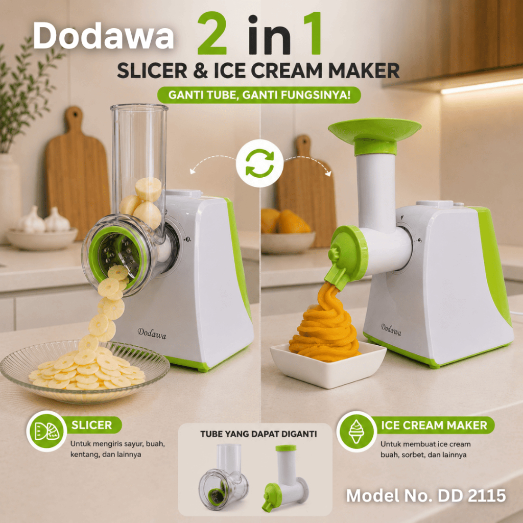 Jual Slicer 2 in 1 DD2115 - Mesin Parut Elektrik Pengiris Bawang | alat ...