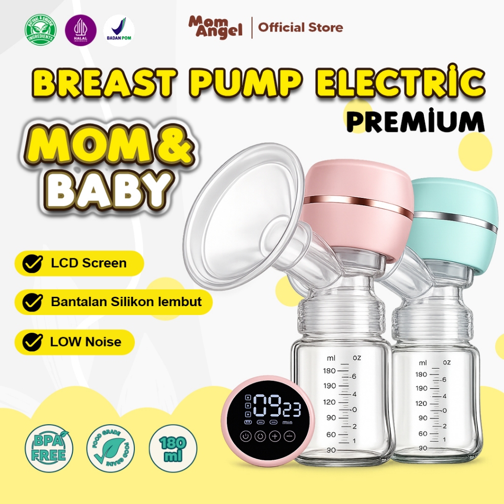 POMPA ASI ELEKTRIK BreastPump Electric Single Otomatis Milk Breast Pump BPA Free Import