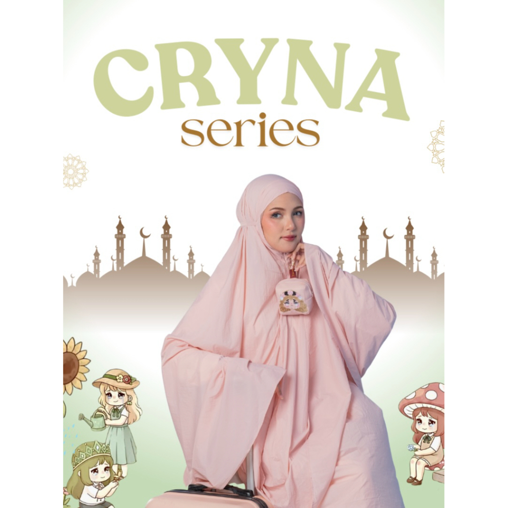 By Taufiq Mukena Cryna Series Solite Premium Travel