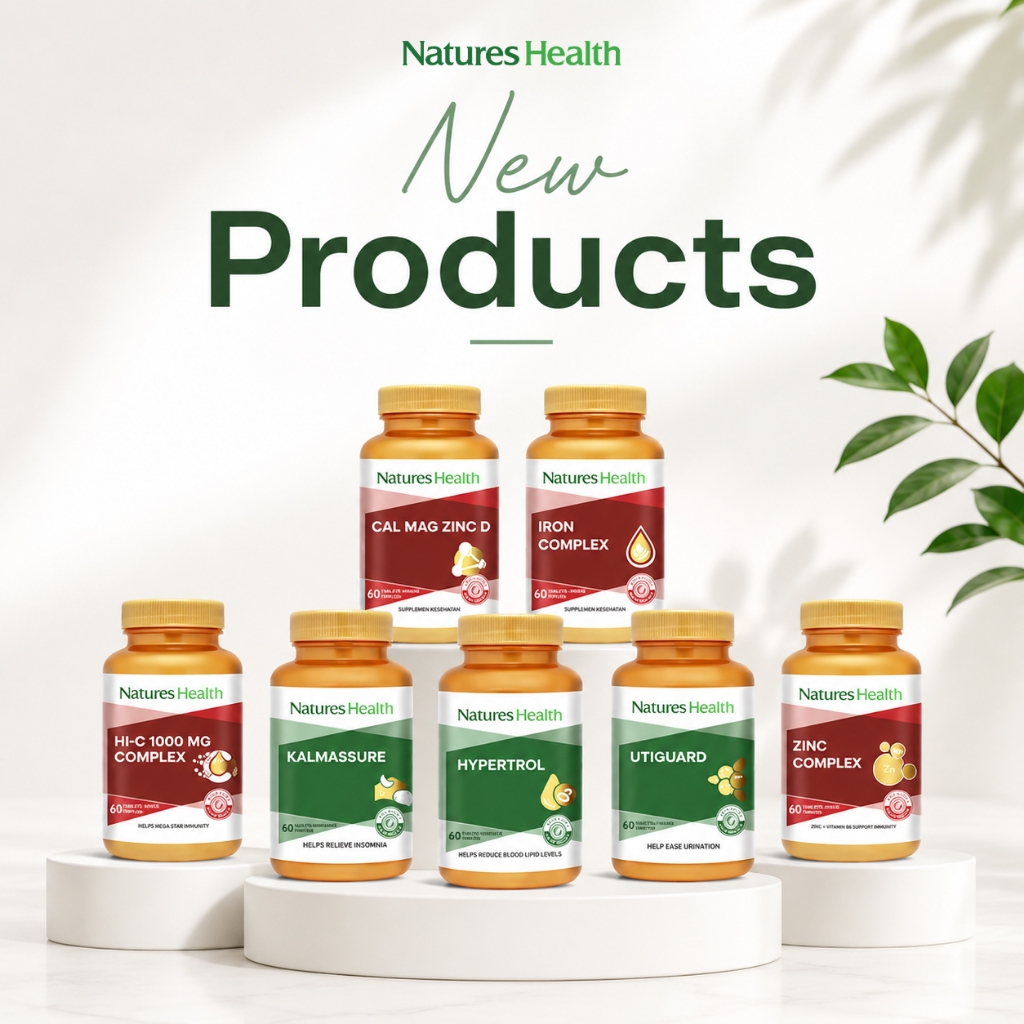 Jual Natures Health Glutathione Complex - 60 Capsules
