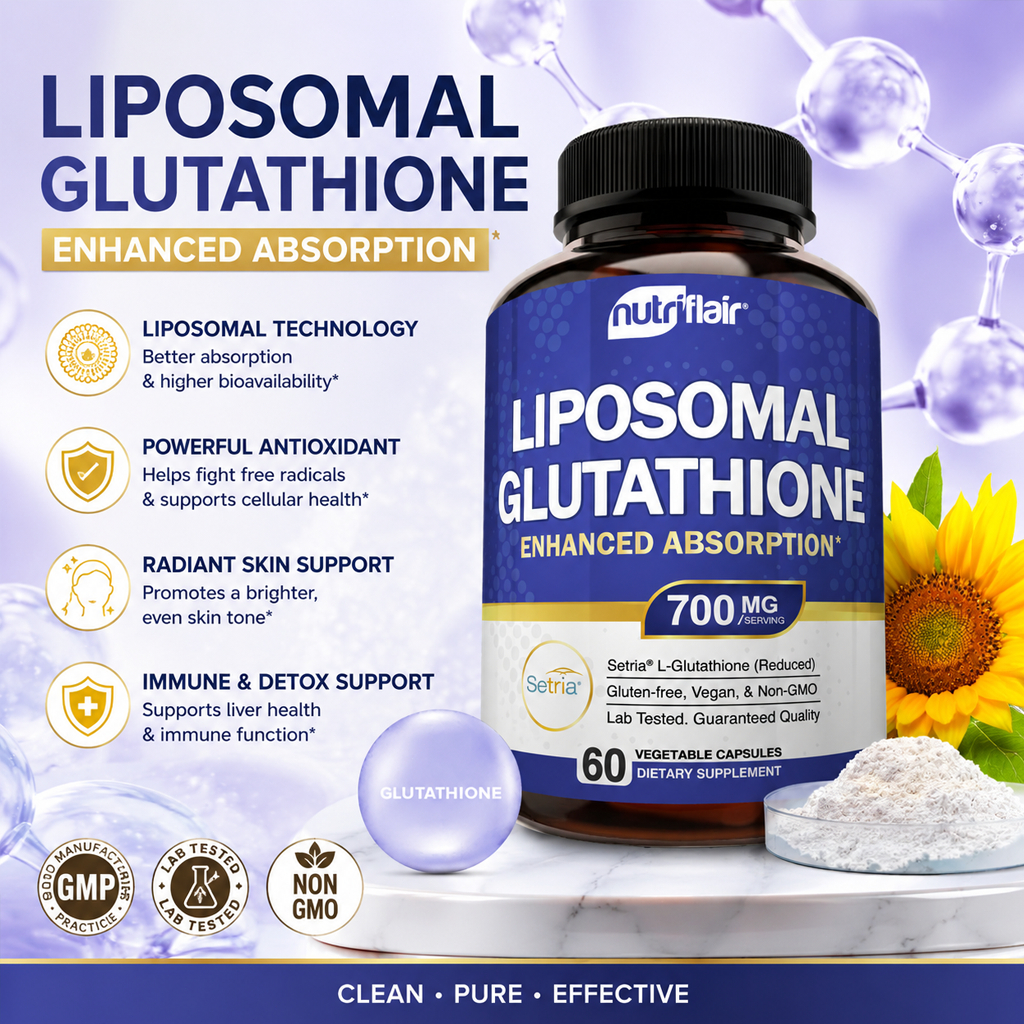 nutriflair liposomal glutathione Jual Supplement Setria 700 mg 60 Vcaps Buy L-Glutathione Powder Reduced