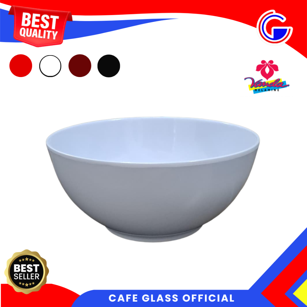 Mangkok Makan Melamin Vanda - Mangkok Soto Bakso Salad - Mangkok Isit Hawai Bulat