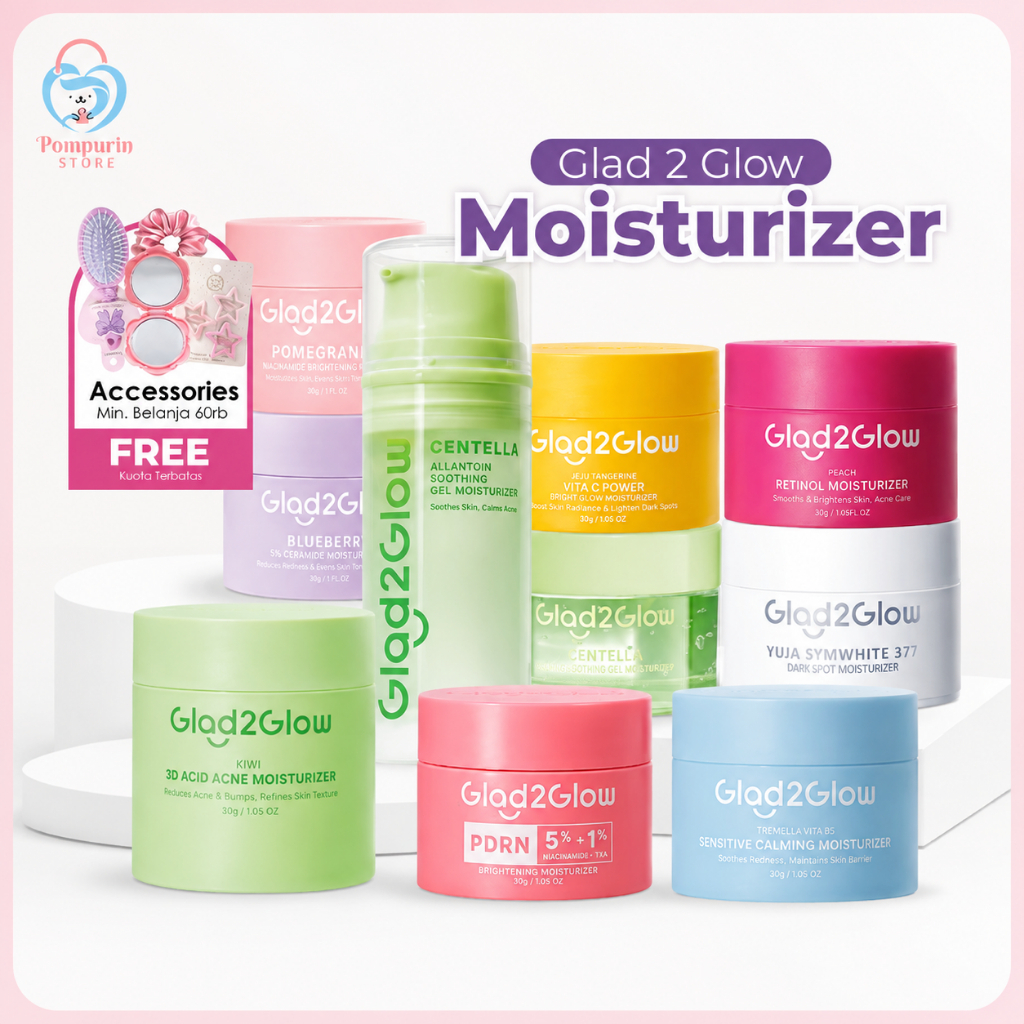 Glad2Glow Moisturizer Series Brighten & Hydrate