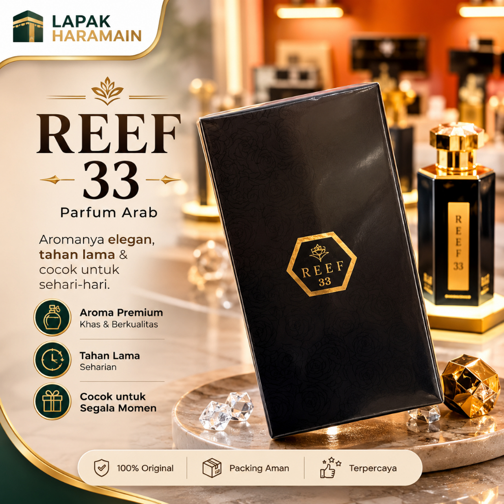 Jual Parfum Reef Original 100% Saudi Arabia | Parfum Arab Premium | Eau ...