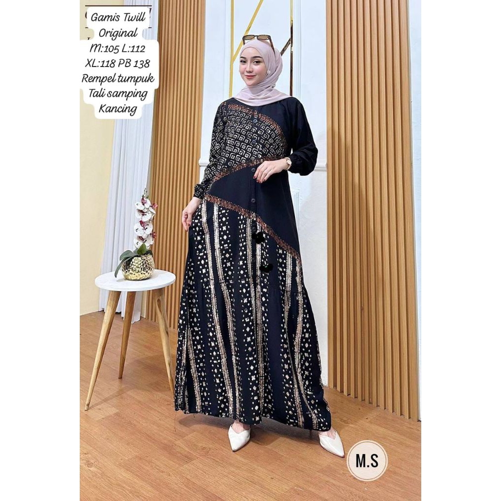 Gamis Twill Shopee Indonesia 7