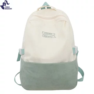 Freeknight Tas Ransel Sekolah Korean Style Tas Punggung Laptop Pria Wanita Backpack Basic Casual Trendy Stylish  TR414