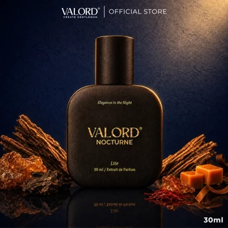 Valord - Nocturne 30ml Parfum Pria Original Tahan Lama Seharian - Wangi Oud Meninggalkan Jejak