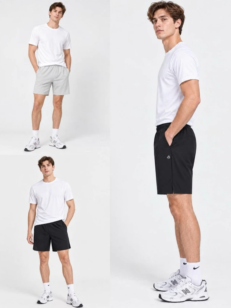 Celana Pendek Pria PLH Men's Aqua Move Stretch Mid-Length Shorts - 3237