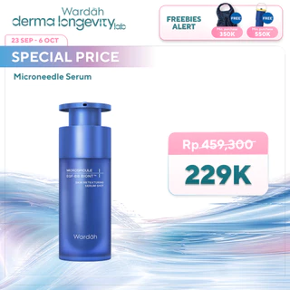 Wardah Microneedle Serum Skin Retexturing Serum Shot 30ml - Microspicule, Memperbaiki Tekstur Kulit, Bopeng, Glowing, Halus - Skincare