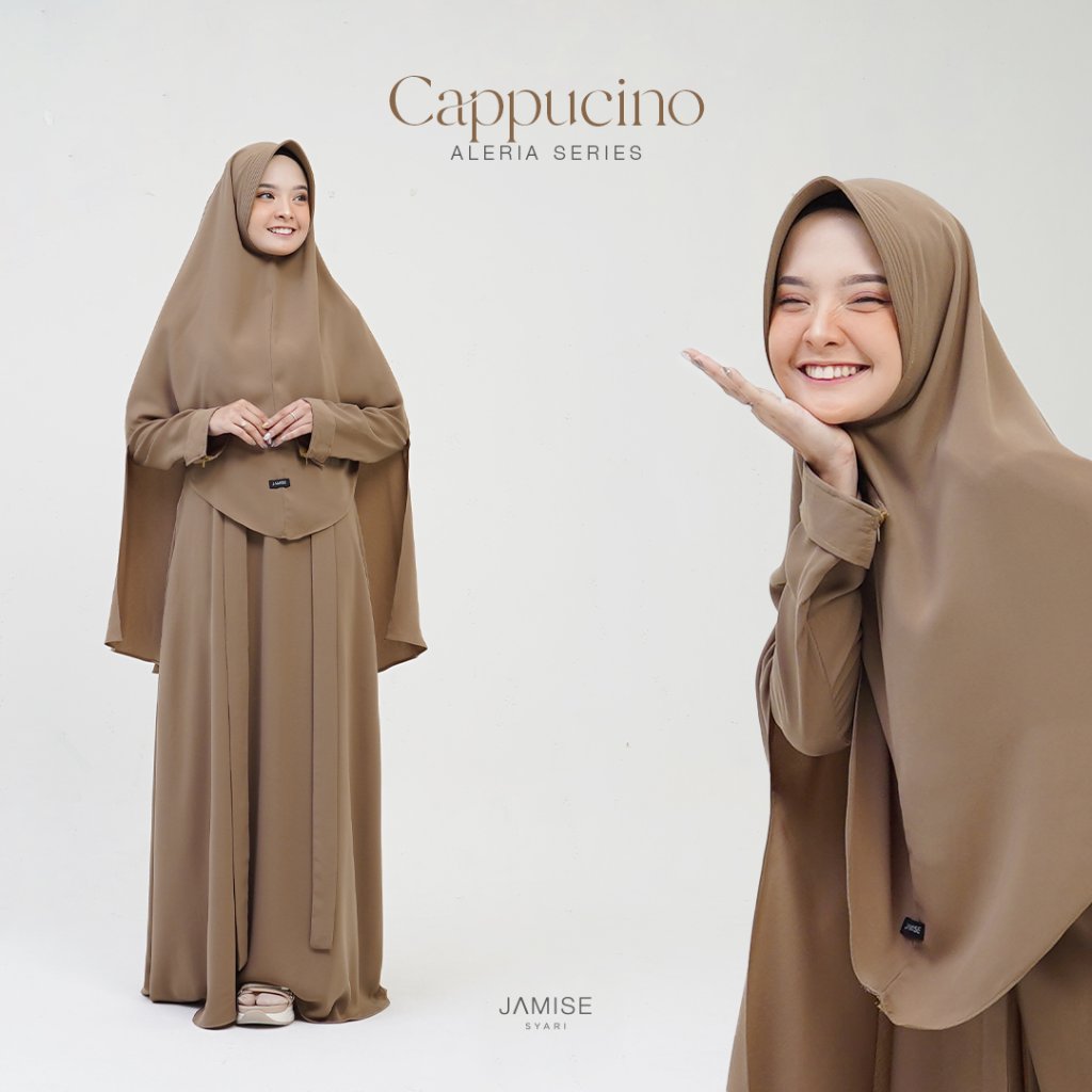 Jual GRADE B Jamise Syari Official | Aleria Series - Cappucino | Shopee ...