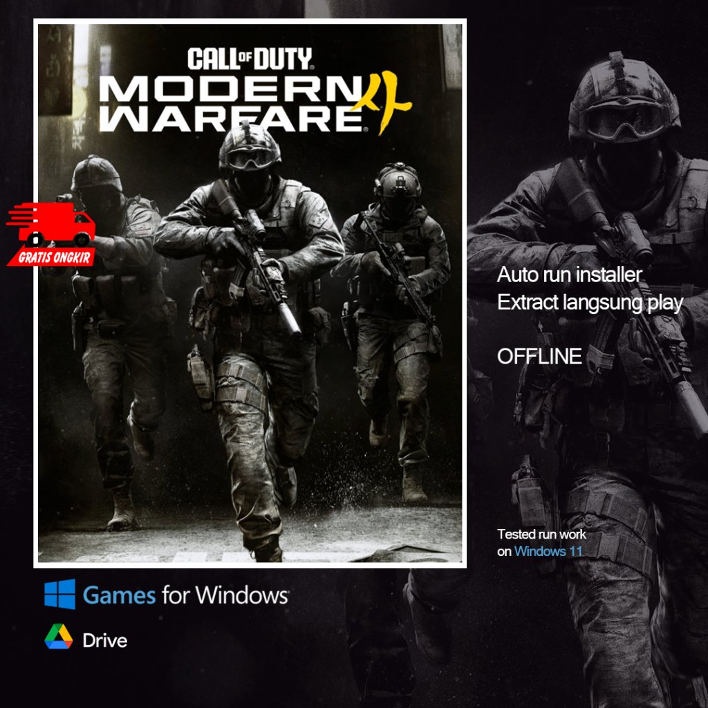 Jual Call of Duty Modern Warfare 4 - Game PC Action Shooter | Shopee ...