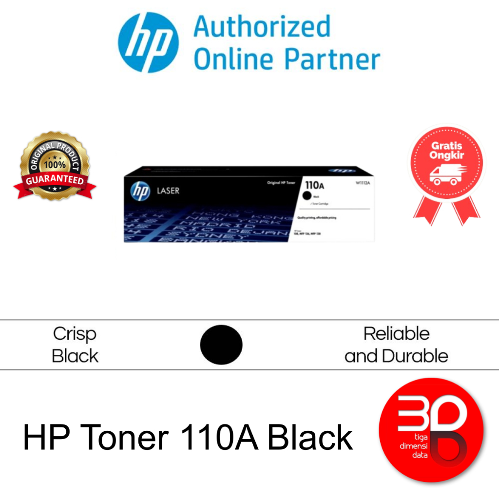 HP Toner 110A Black Original [W1112A]