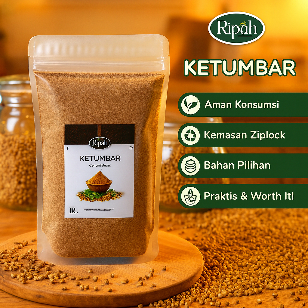 Jual 60gr Ketumbar Bubuk/ Ketumbar Butek Busem / Coriander / Rempah ...