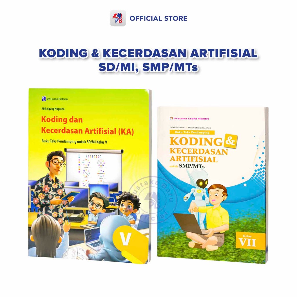 Jual Buku Coding SD SMP / Koding dan Kecerdasan Artifisial (KA) Buku ...