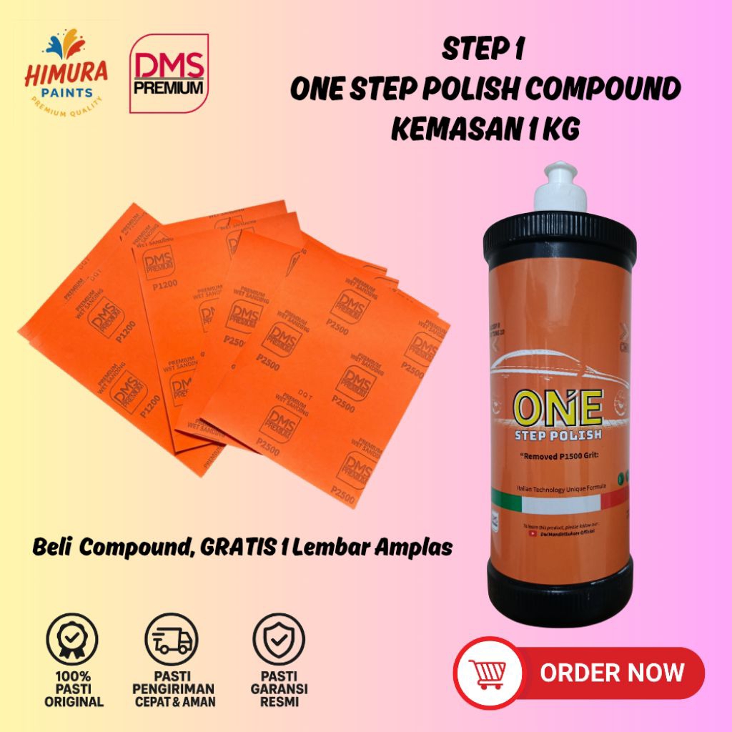Jual Compound Dms Premium One Step Polish Step 1 | Shopee Indonesia