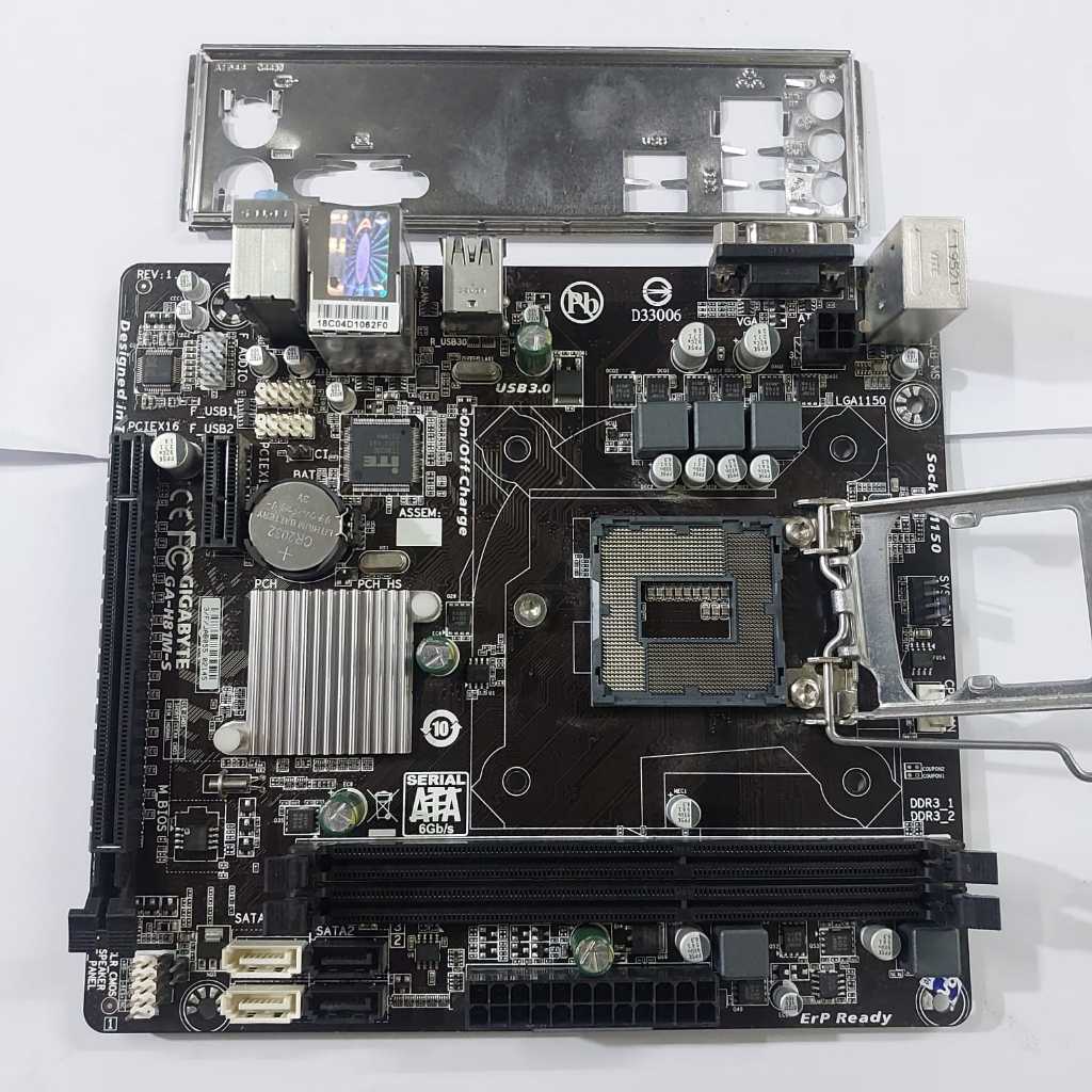Jual Mainboard Mini ITX Gigabyte GA-H81M-S ddr3 socket 1150 murah ...