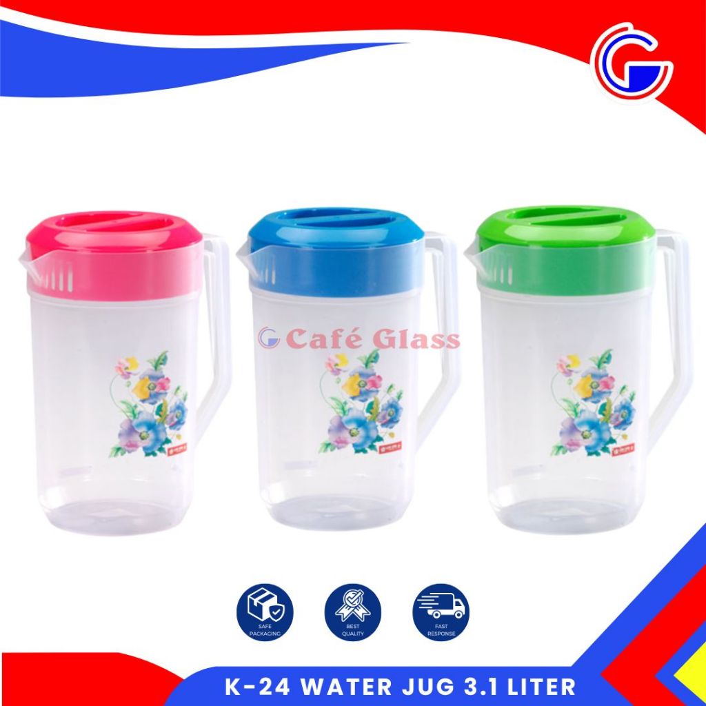 Teko Air Plastik 3.1 Liter I K-24 Water Jug Lion Star