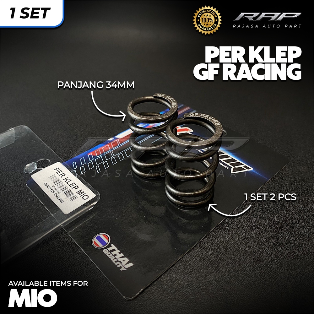 Jual PER KLEP SWEDIA GF RACING/PER KLEP MIO MIO SOUL FINO NOUVO GF ...