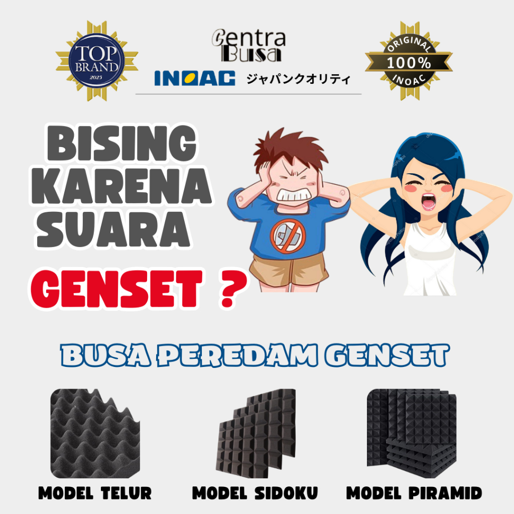 Jual BUSA PEREDAM GENSET / BUSA PEREKAT GENSET / Busa Perekat Genset ...