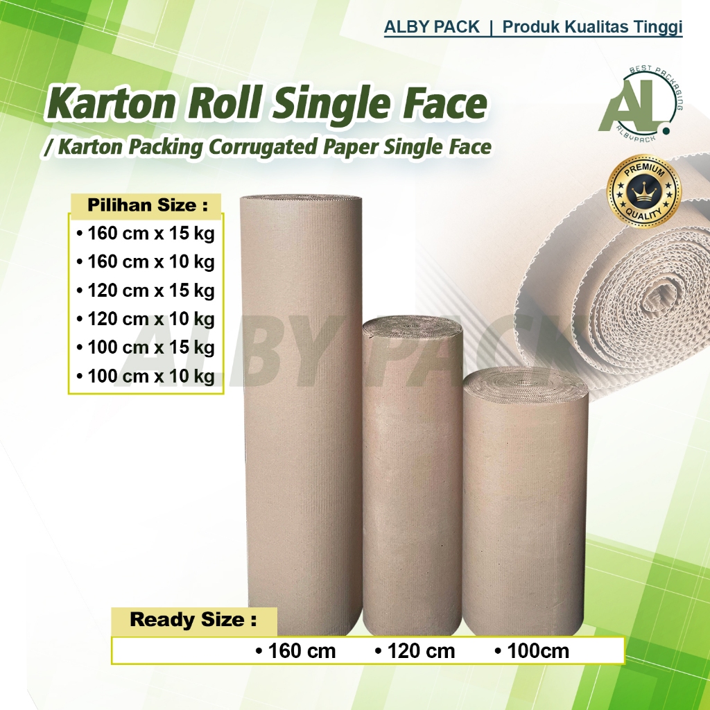 Jual Kardus Roll / Karton roll / Dus Gulungan / Single Face ...