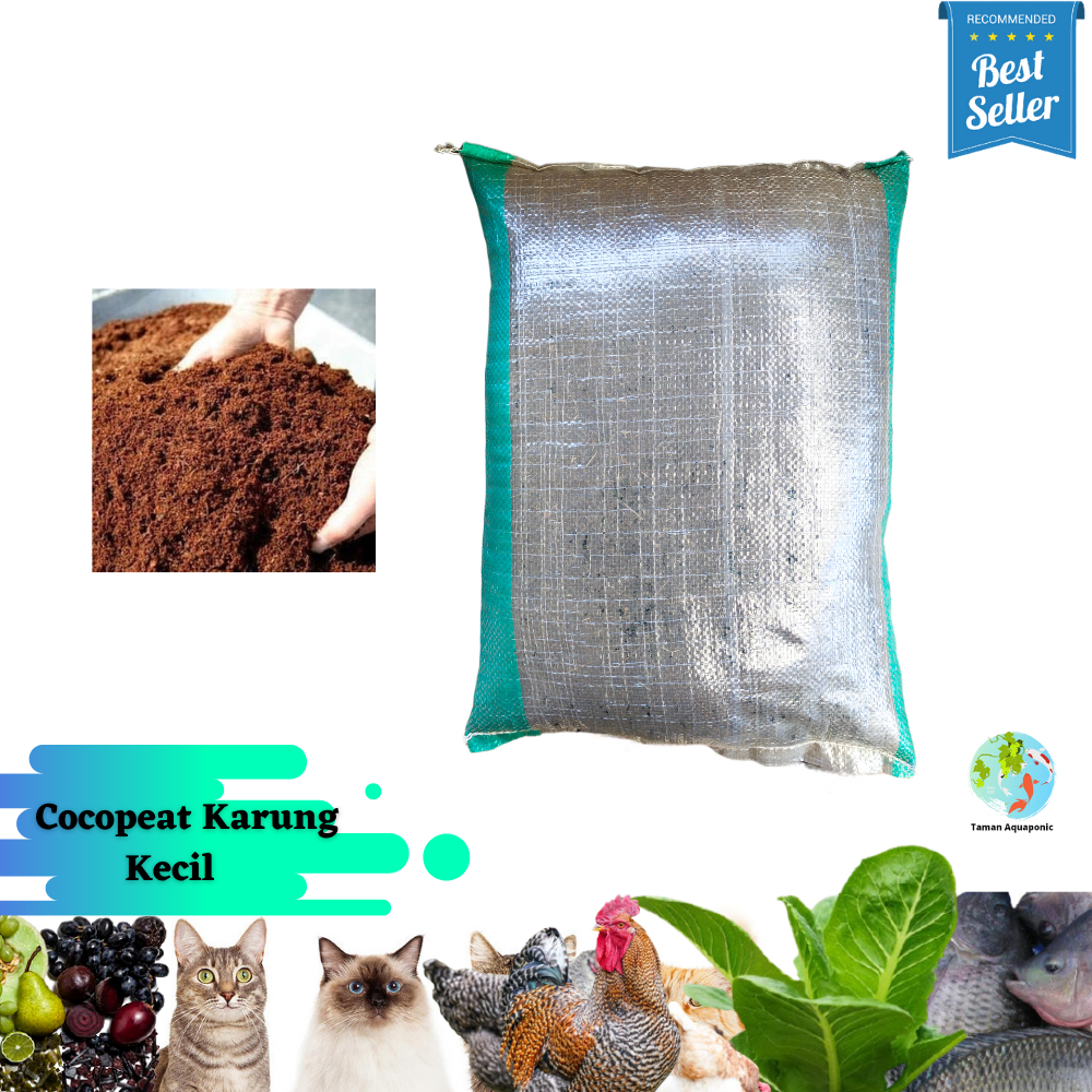 Cocopeat Serabut Kelapa Media Tanam Organik Karung Kecil