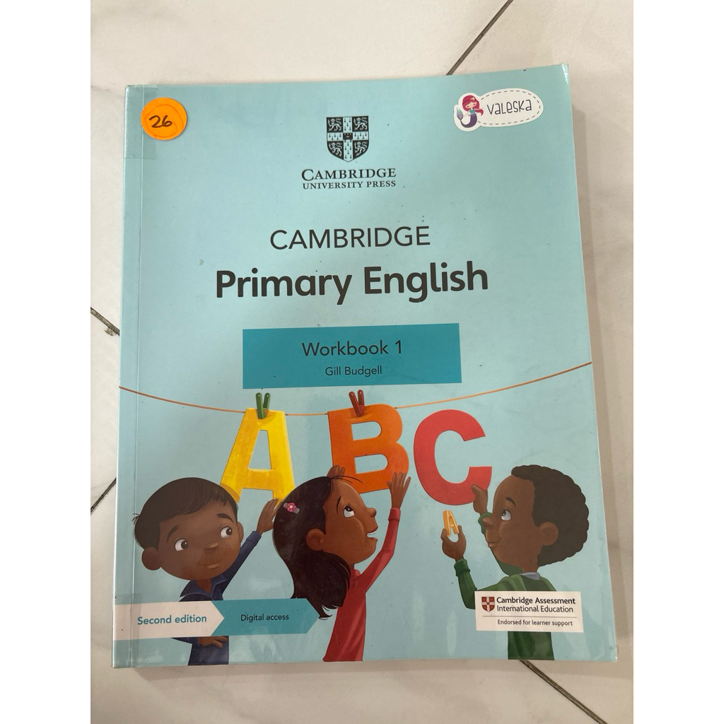 Jual Cambridge Primary English Workbook 1 preloved | Shopee Indonesia