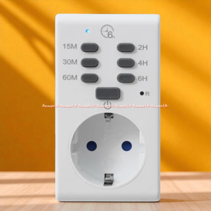 Jual Krisbow Stop Kontak Timer Manual Timer Setting Countdown Colokan ...