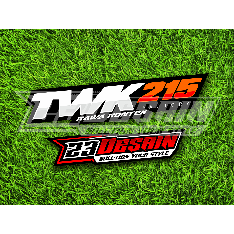 Jual STIKER BENGKEL TWK 215 STICKER BENGKEL RAWA RONTEX | Shopee Indonesia