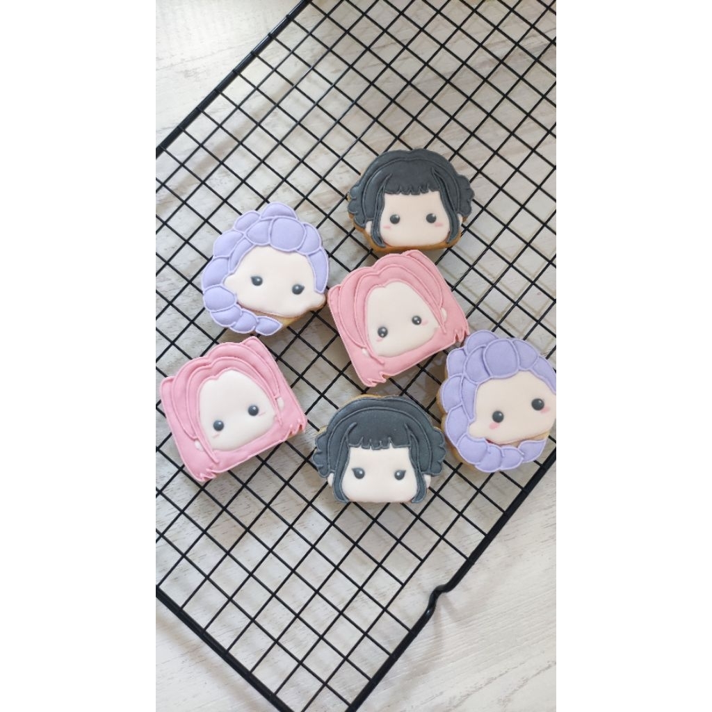 Jual cookies huntrix kpop demon hunter isi 10 // cookies Huntrix ...