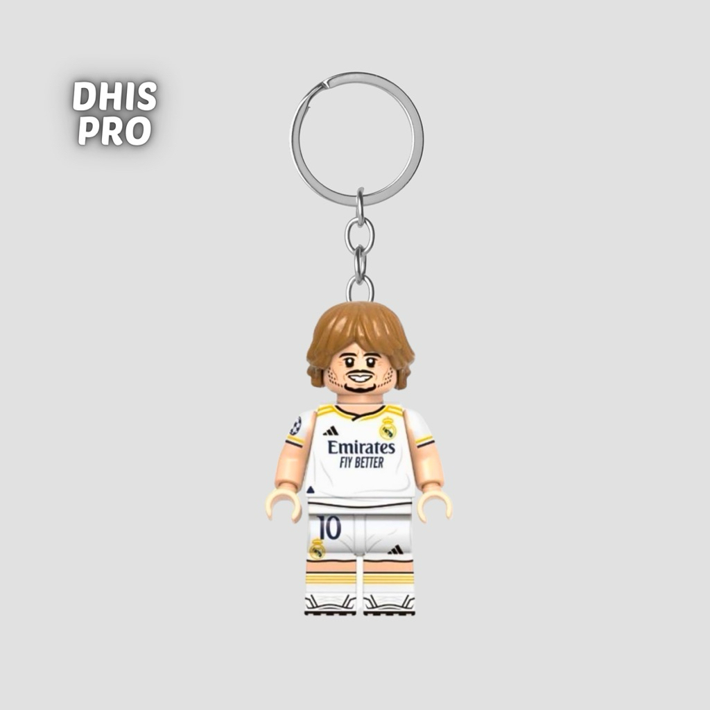 Jual Dhis Project Gantungan Kunci LEGO Minifigure Modric Football ...