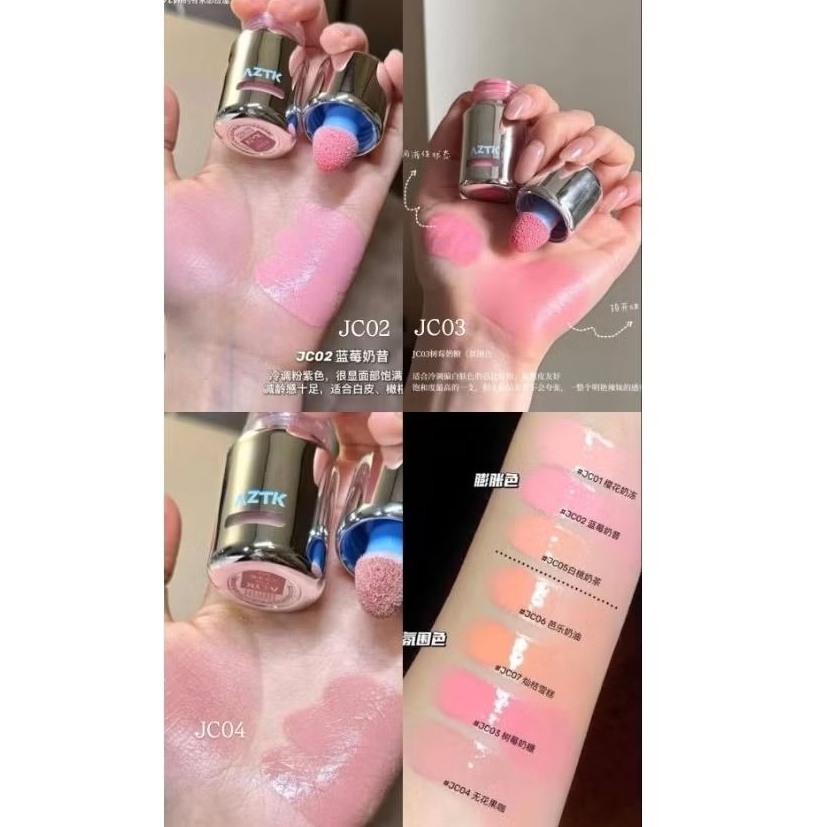 Jual Aztk Jello Color Liquid Blush On Ready Stock 100% Original ...